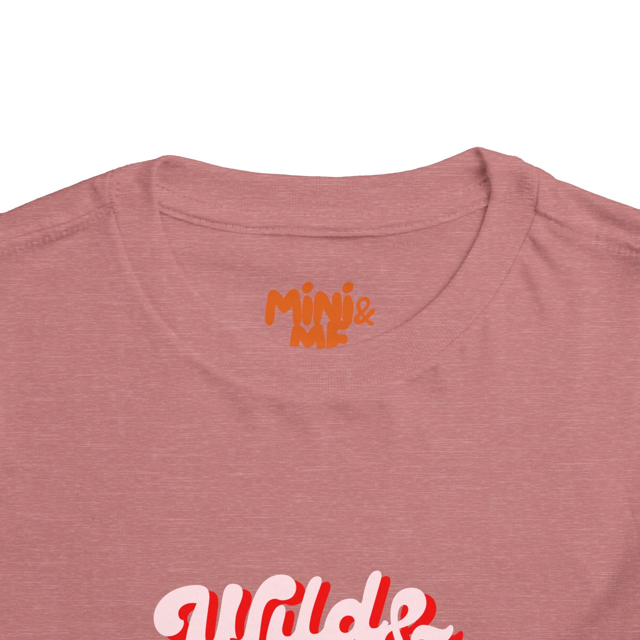 Toddler Graphic Tee - 'Wild & Free' Short Sleeve Shirt