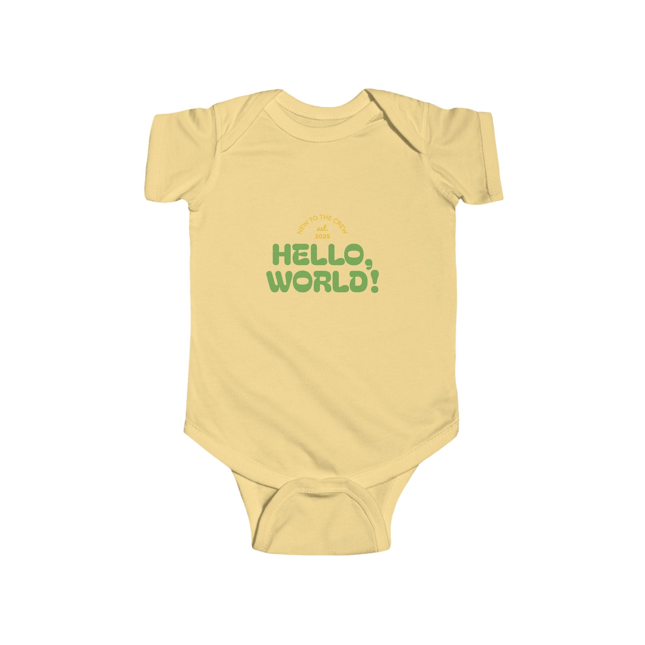 Infant Fine Jersey Bodysuit