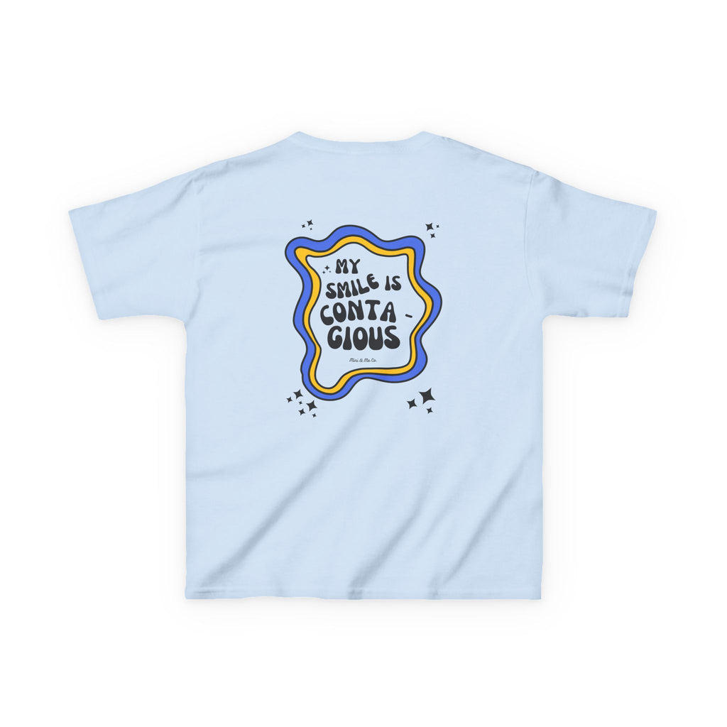 Kids Smile Graphic Crew Neck Tee
