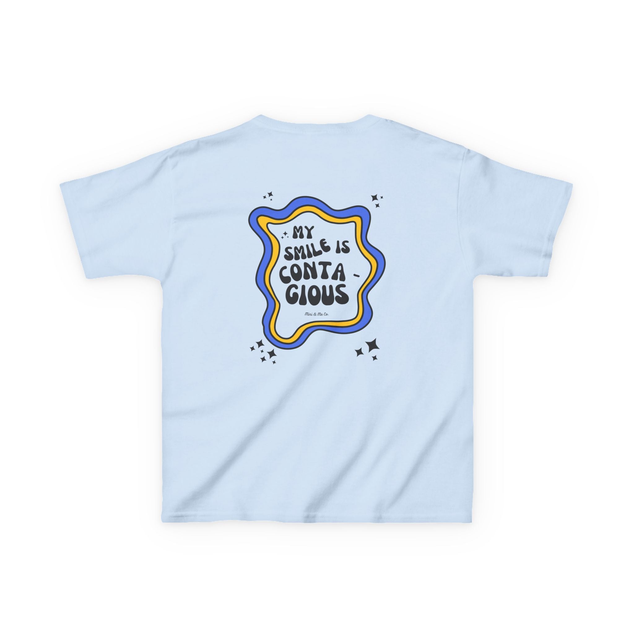 Kids Smile Graphic Crew Neck Tee