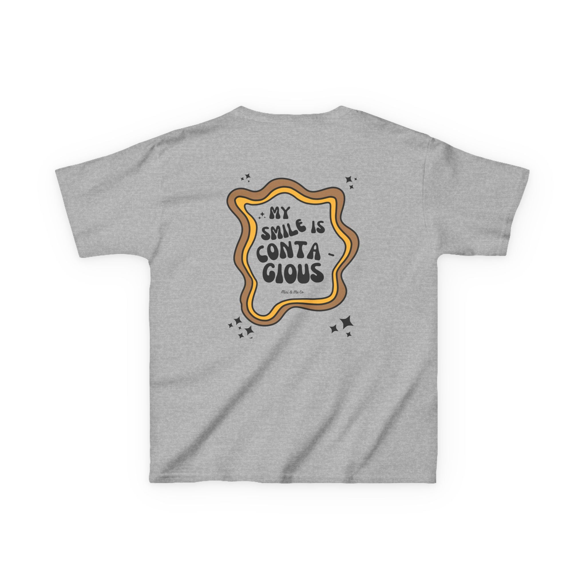 Kids Smile Graphic Crew Neck Tee