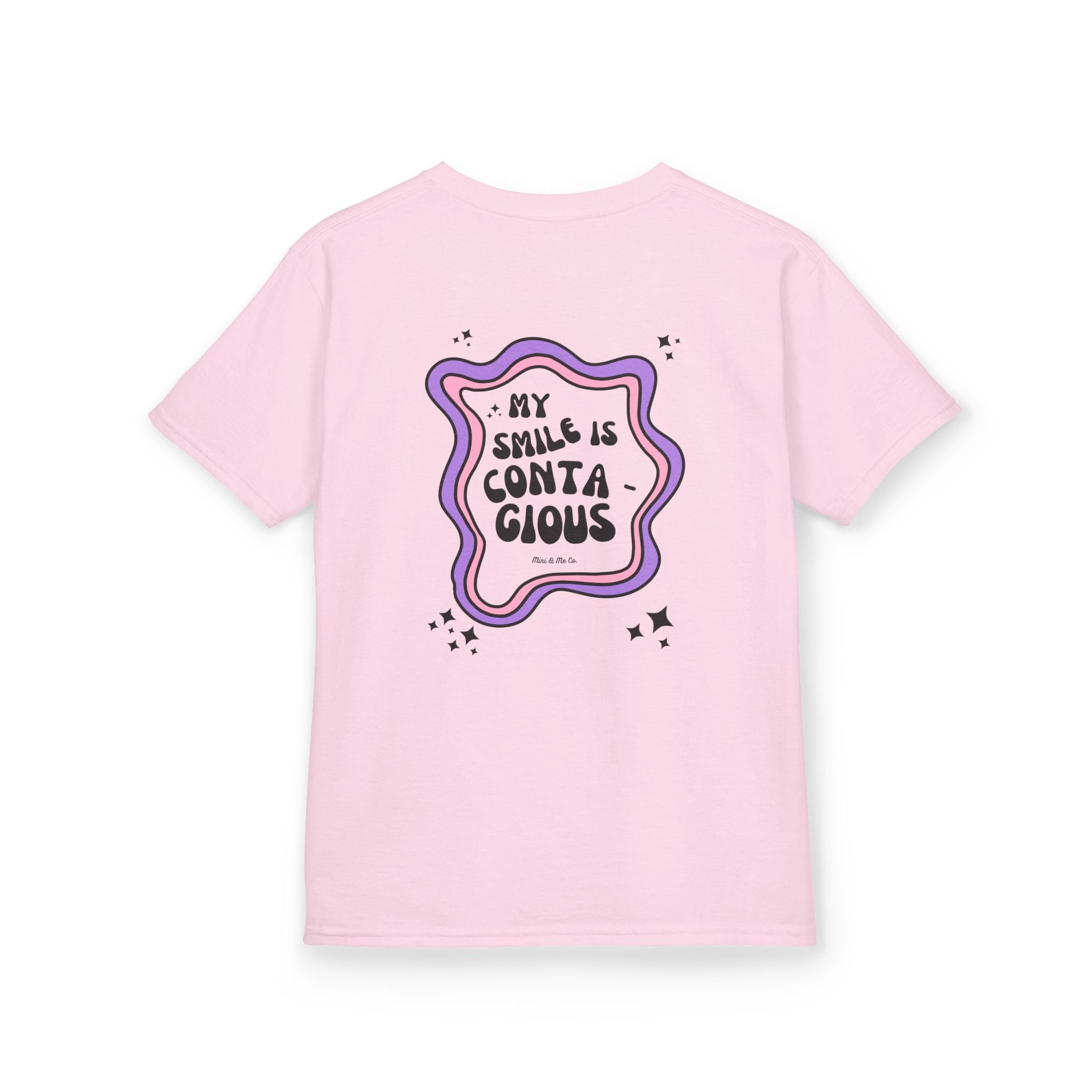 Kids Smile Graphic Crew Neck Tee