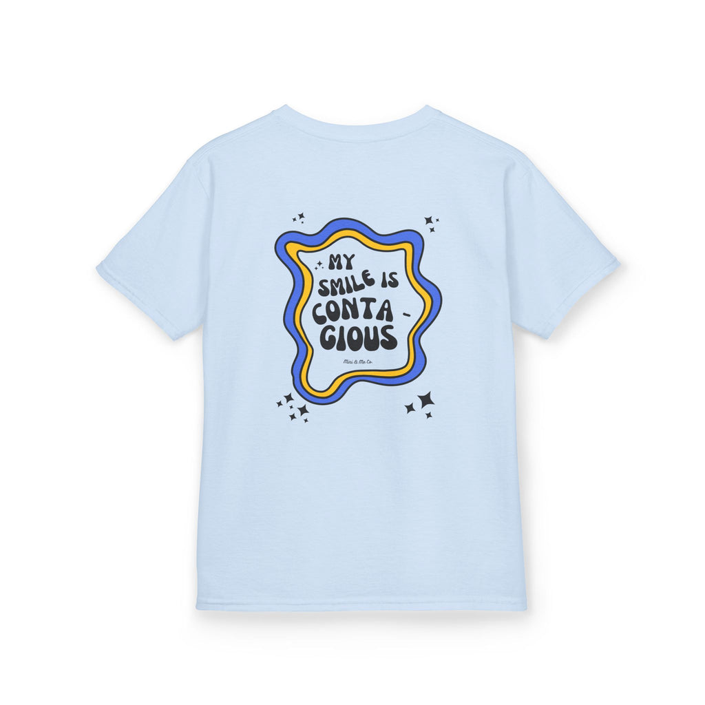 Kids Smile Graphic Crew Neck Tee