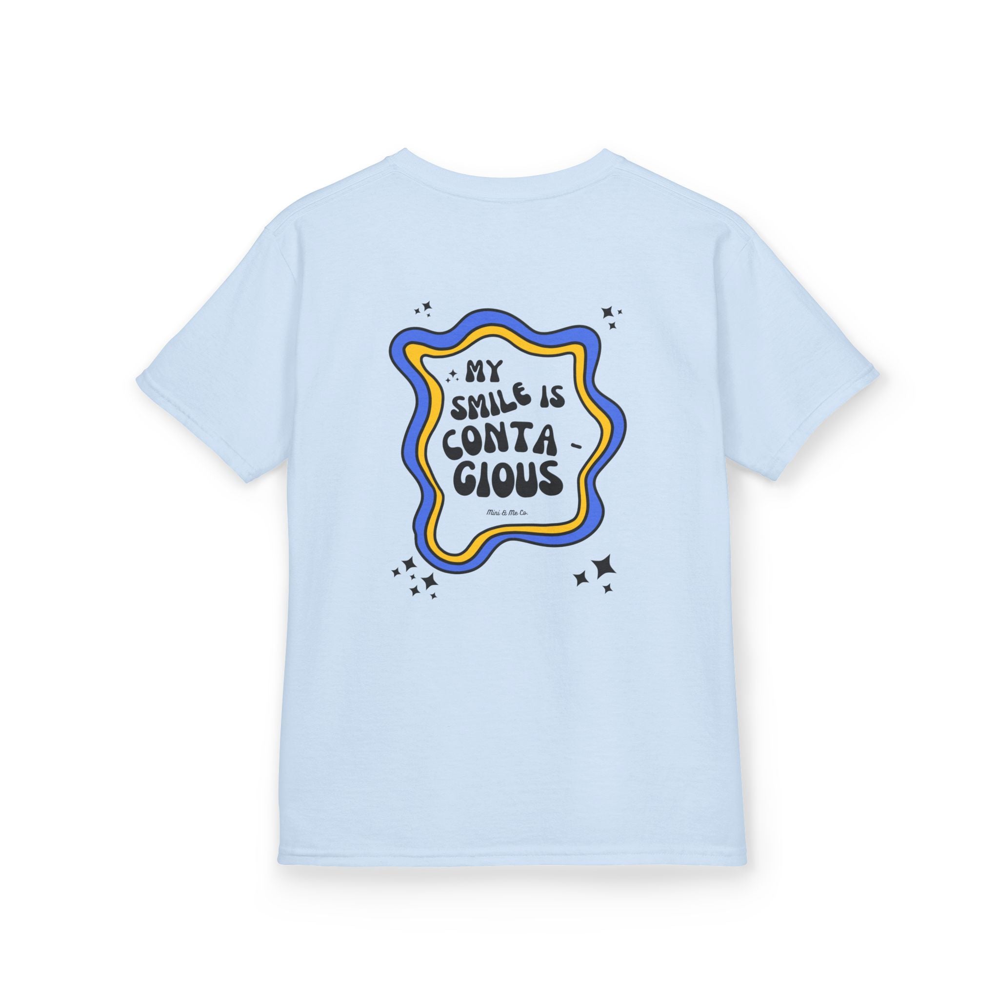 Kids Smile Graphic Crew Neck Tee