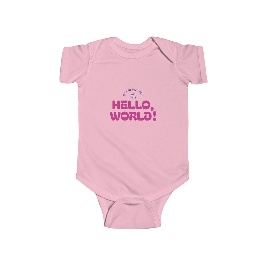 Infant Fine Jersey Bodysuit