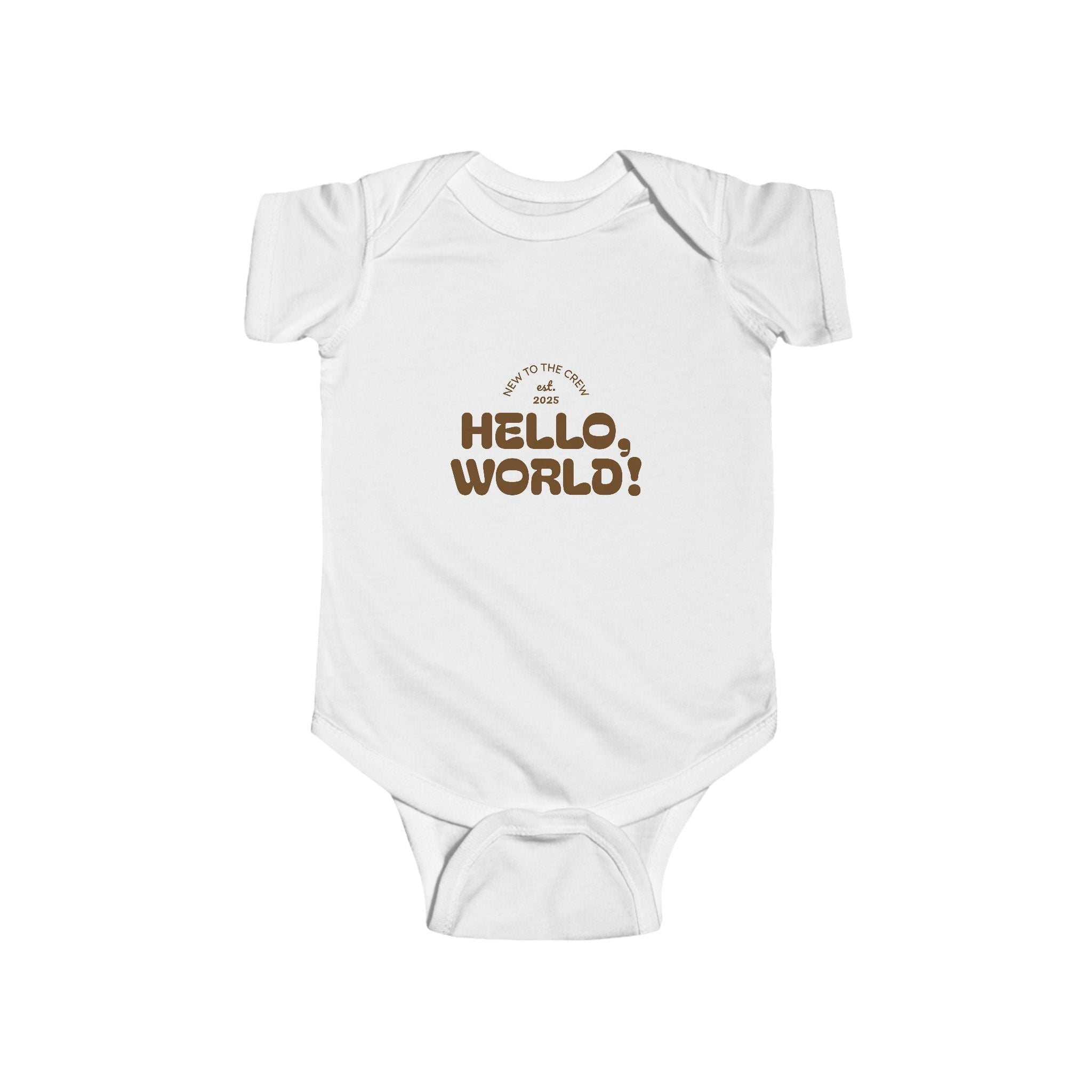 Infant Fine Jersey Bodysuit