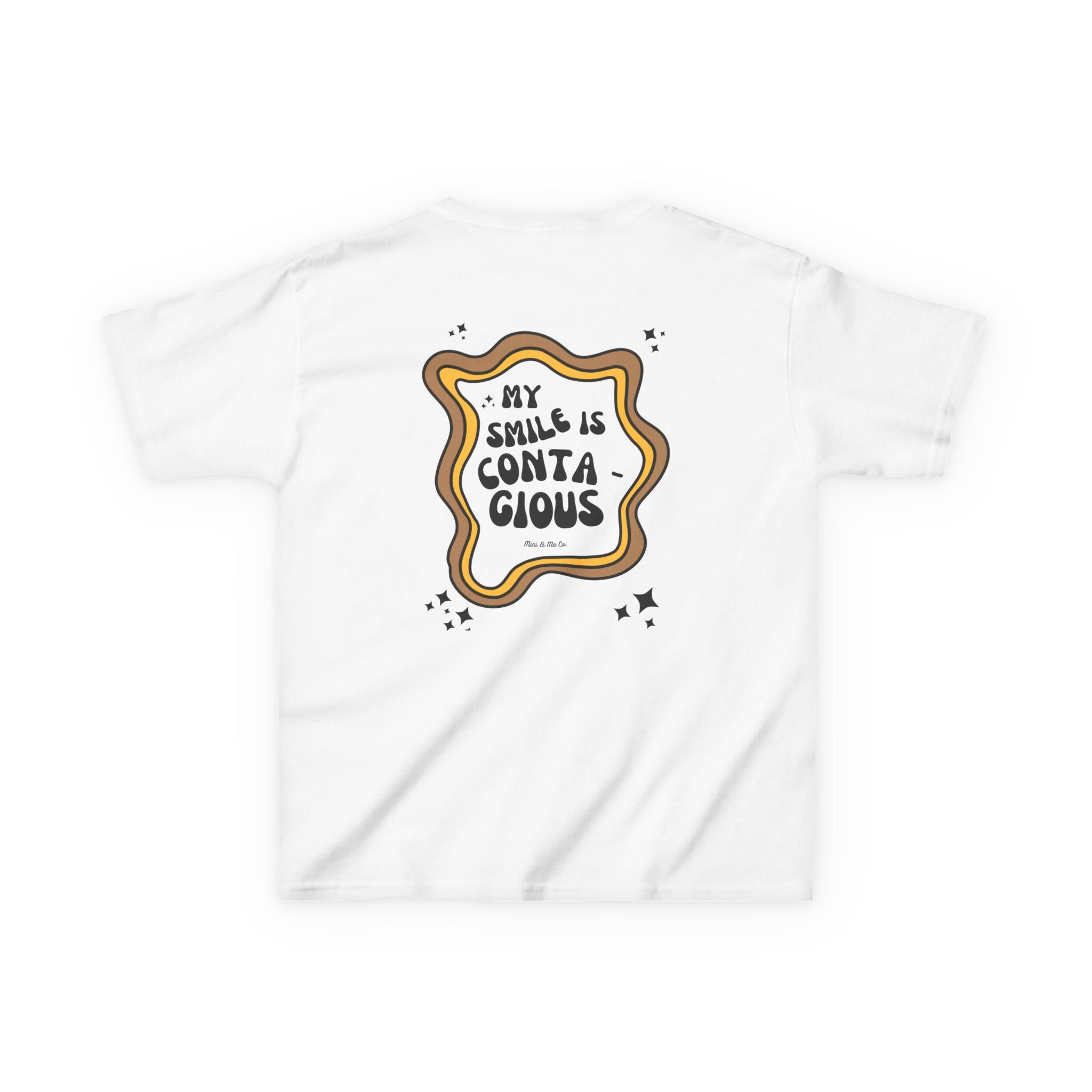 Kids Smile Graphic Crew Neck Tee