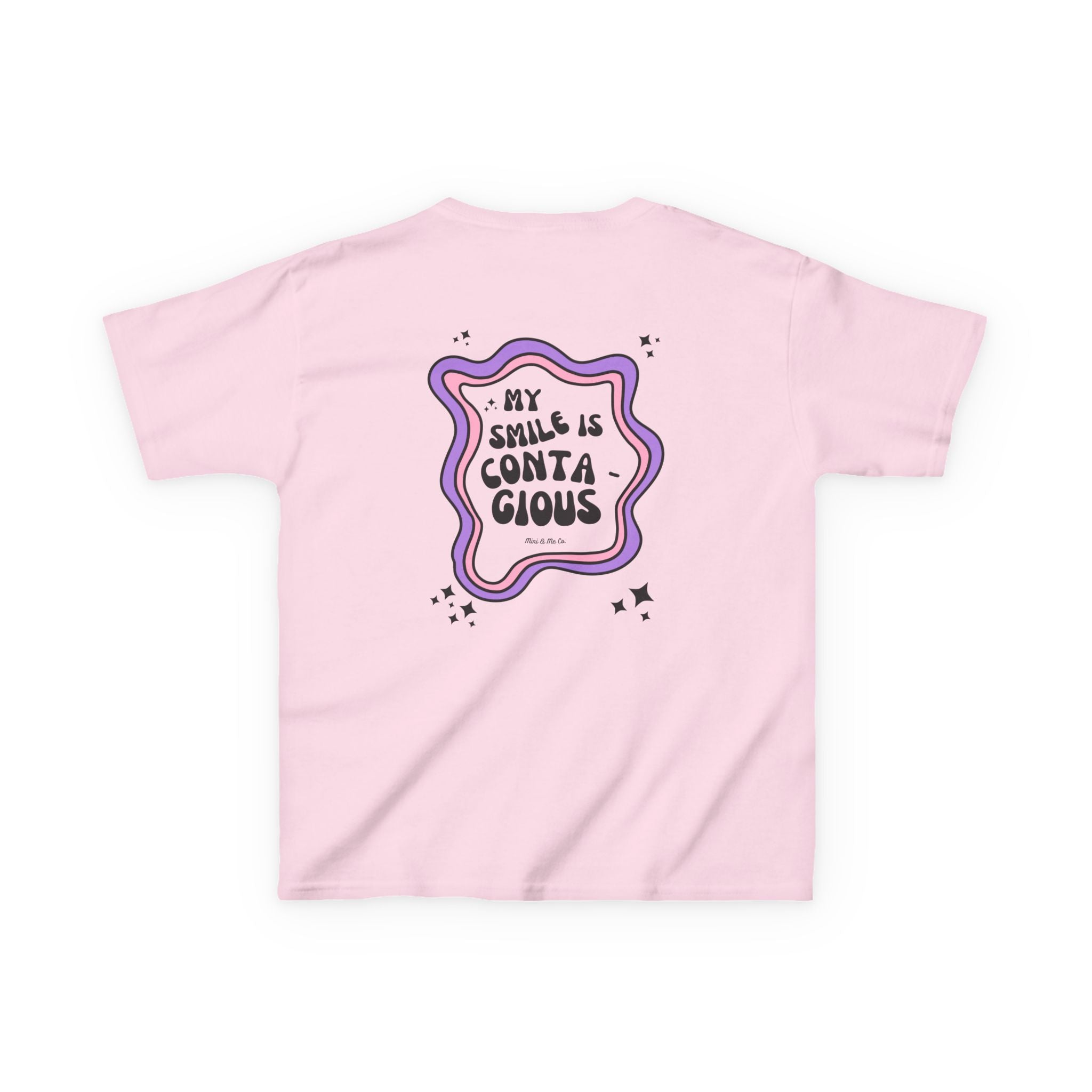 Kids Smile Graphic Crew Neck Tee