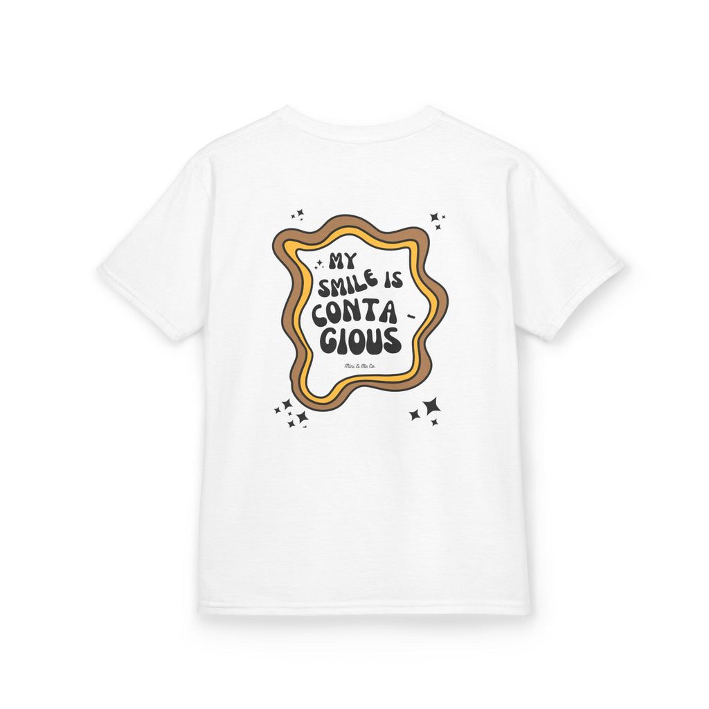 Kids Smile Graphic Crew Neck Tee