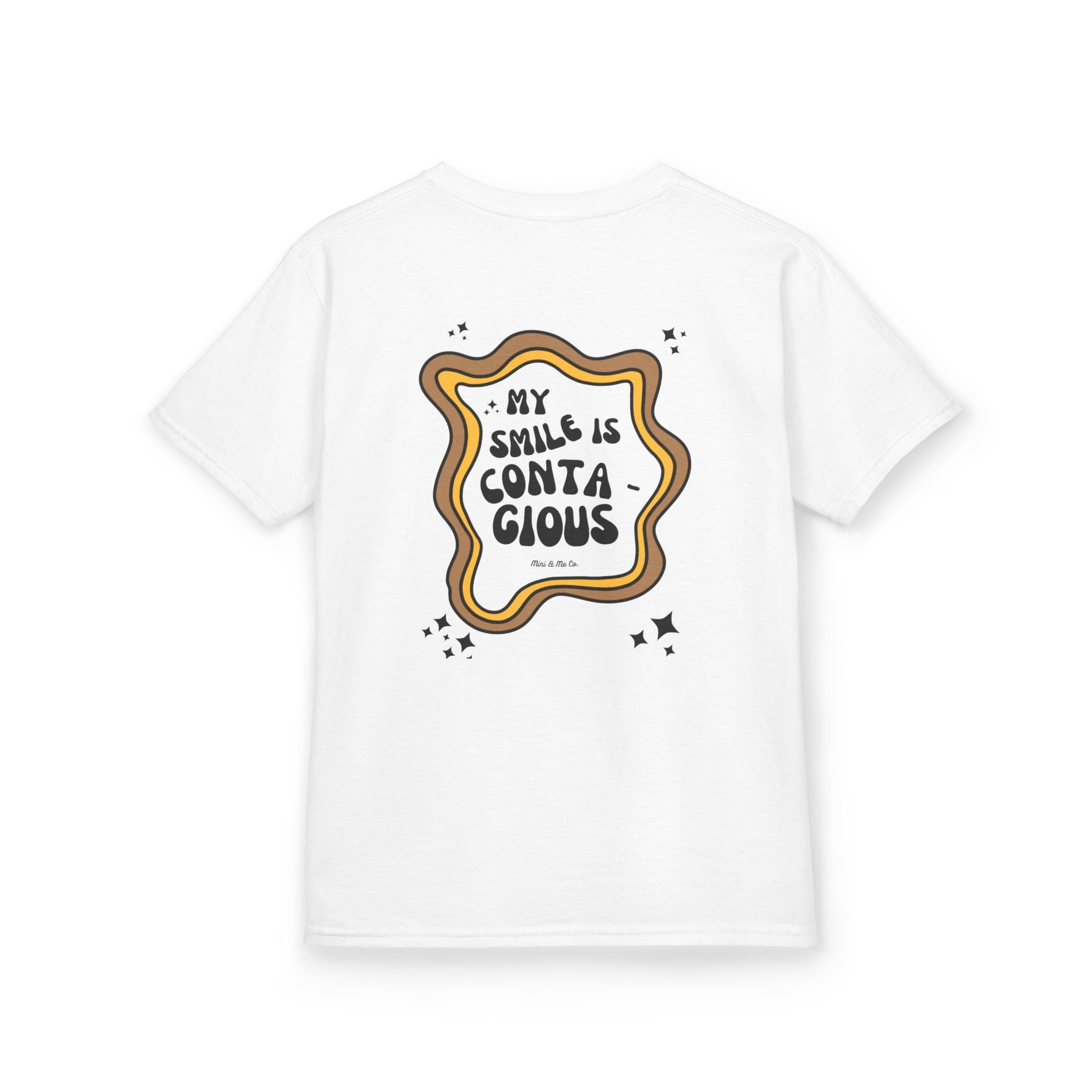 Kids Smile Graphic Crew Neck Tee