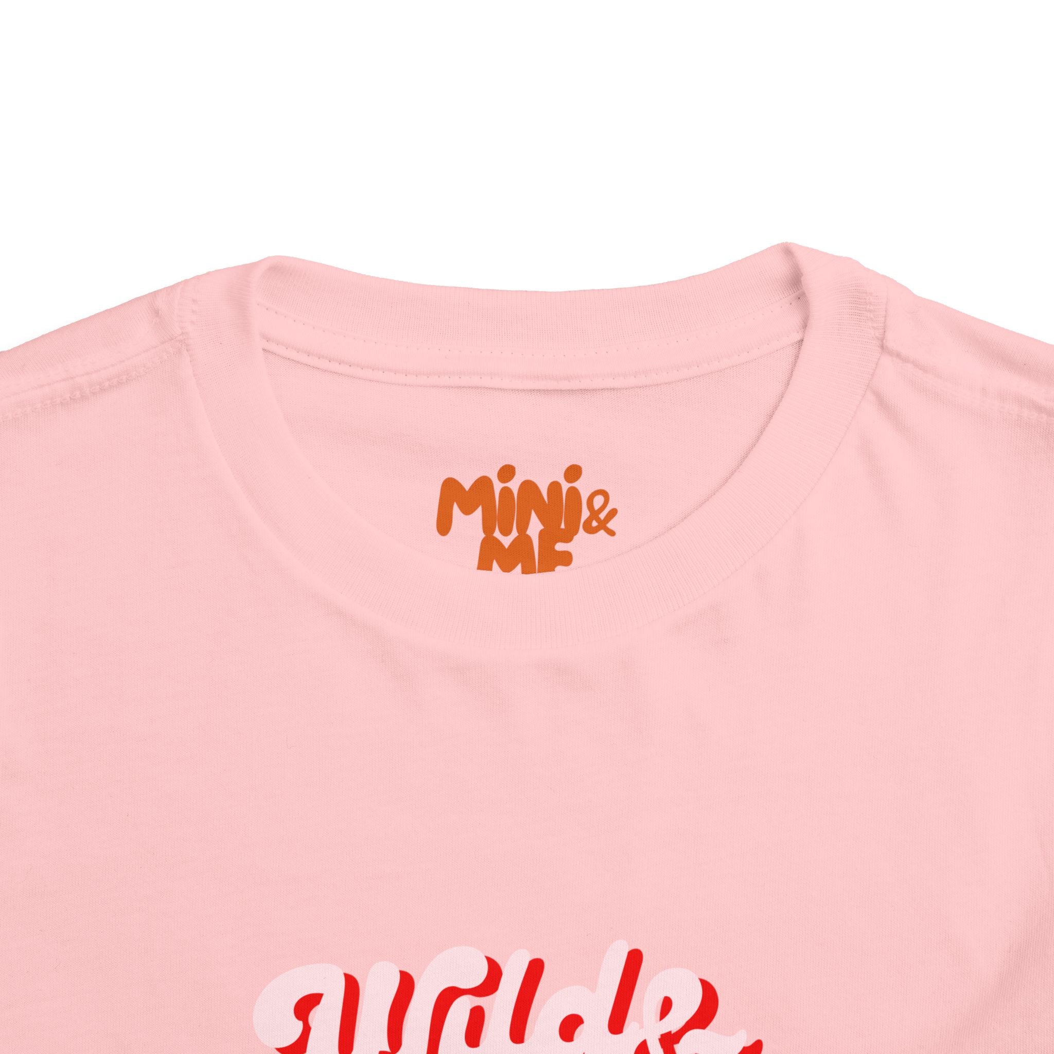 Toddler Graphic Tee - 'Wild & Free' Short Sleeve Shirt