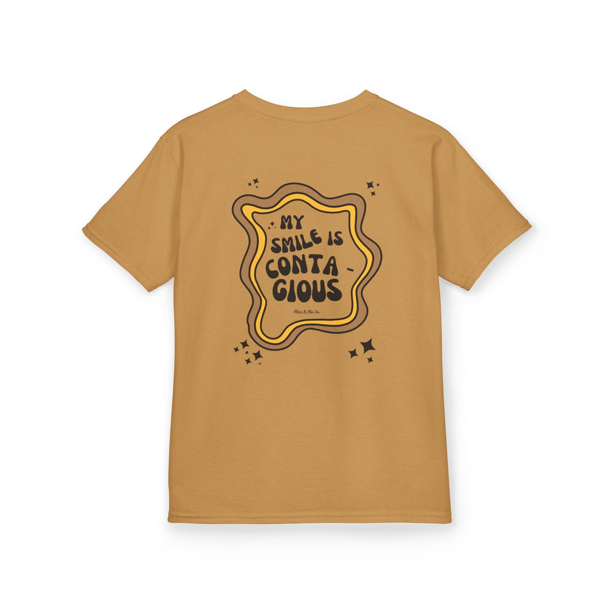 Kids Smile Graphic Crew Neck Tee