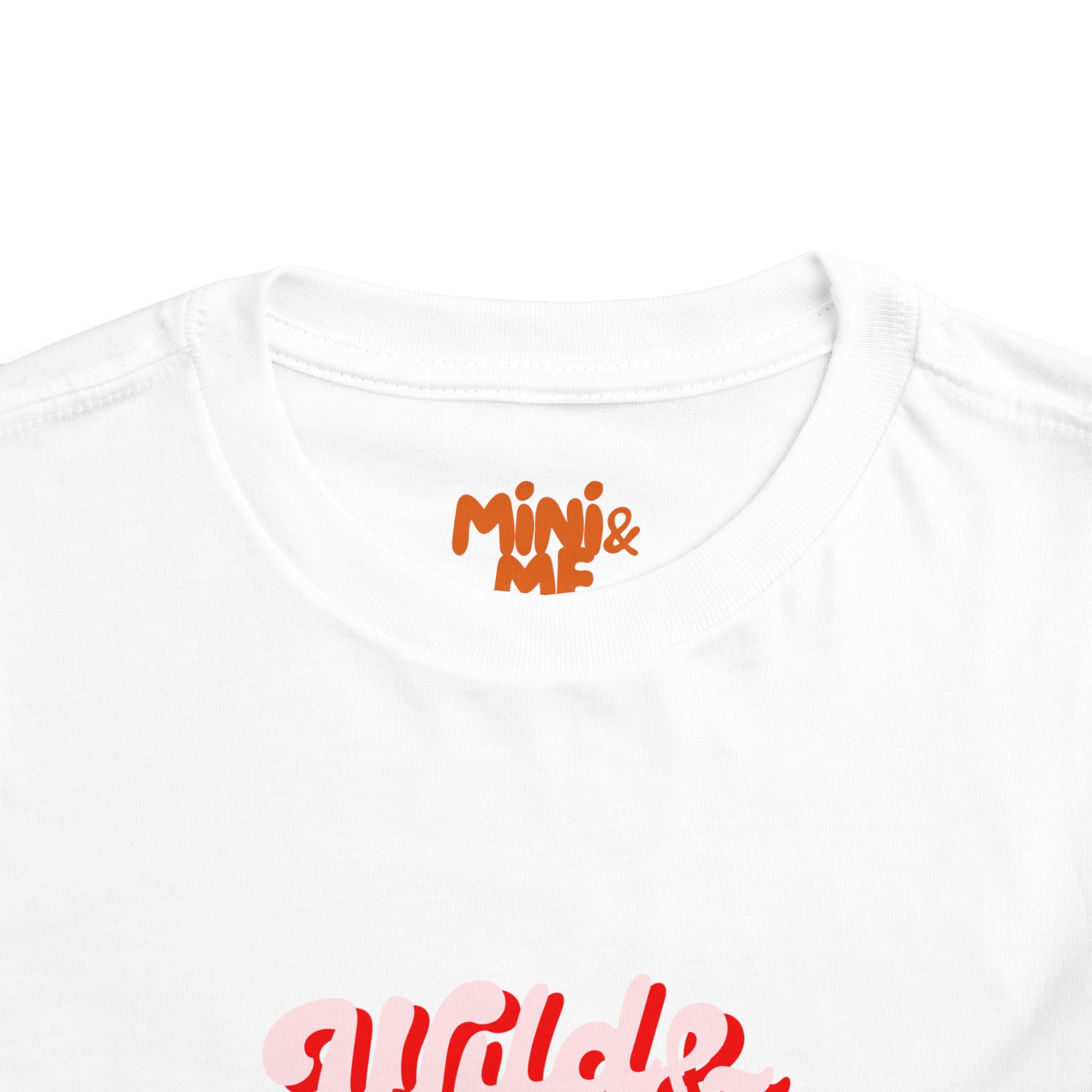 Toddler Graphic Tee - 'Wild & Free' Short Sleeve Shirt