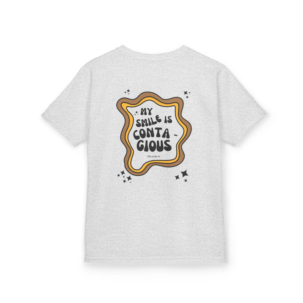 Kids Smile Graphic Crew Neck Tee
