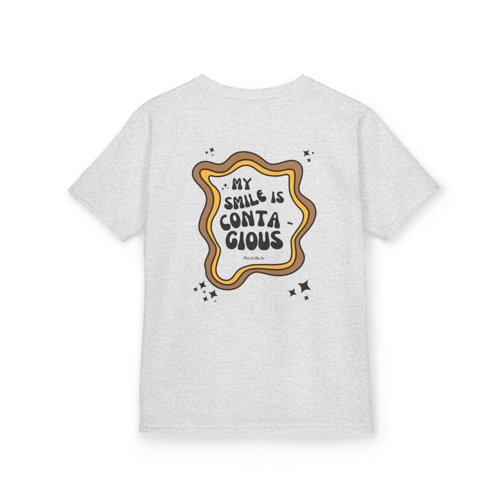 Kids Smile Graphic Crew Neck Tee
