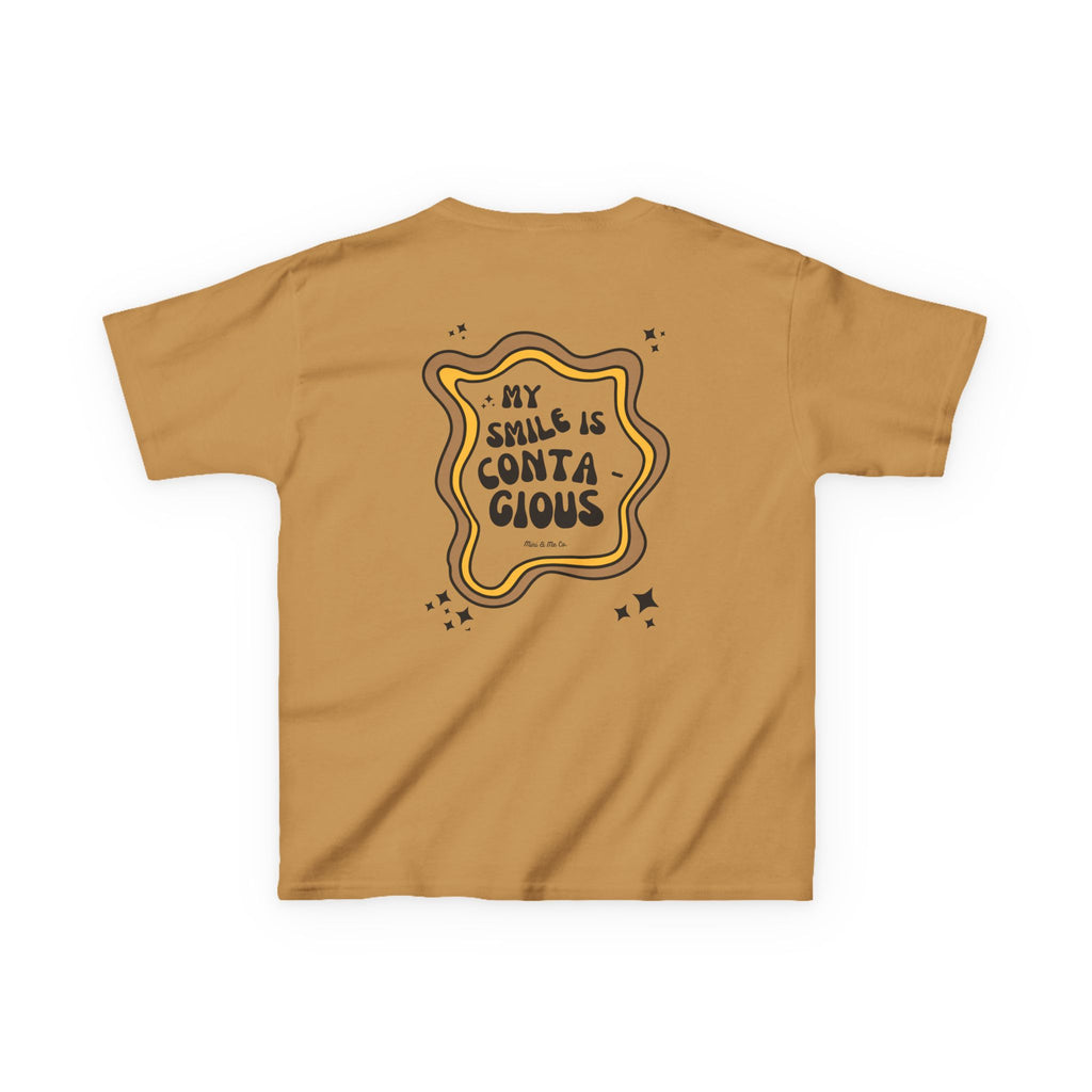 Kids Smile Graphic Crew Neck Tee