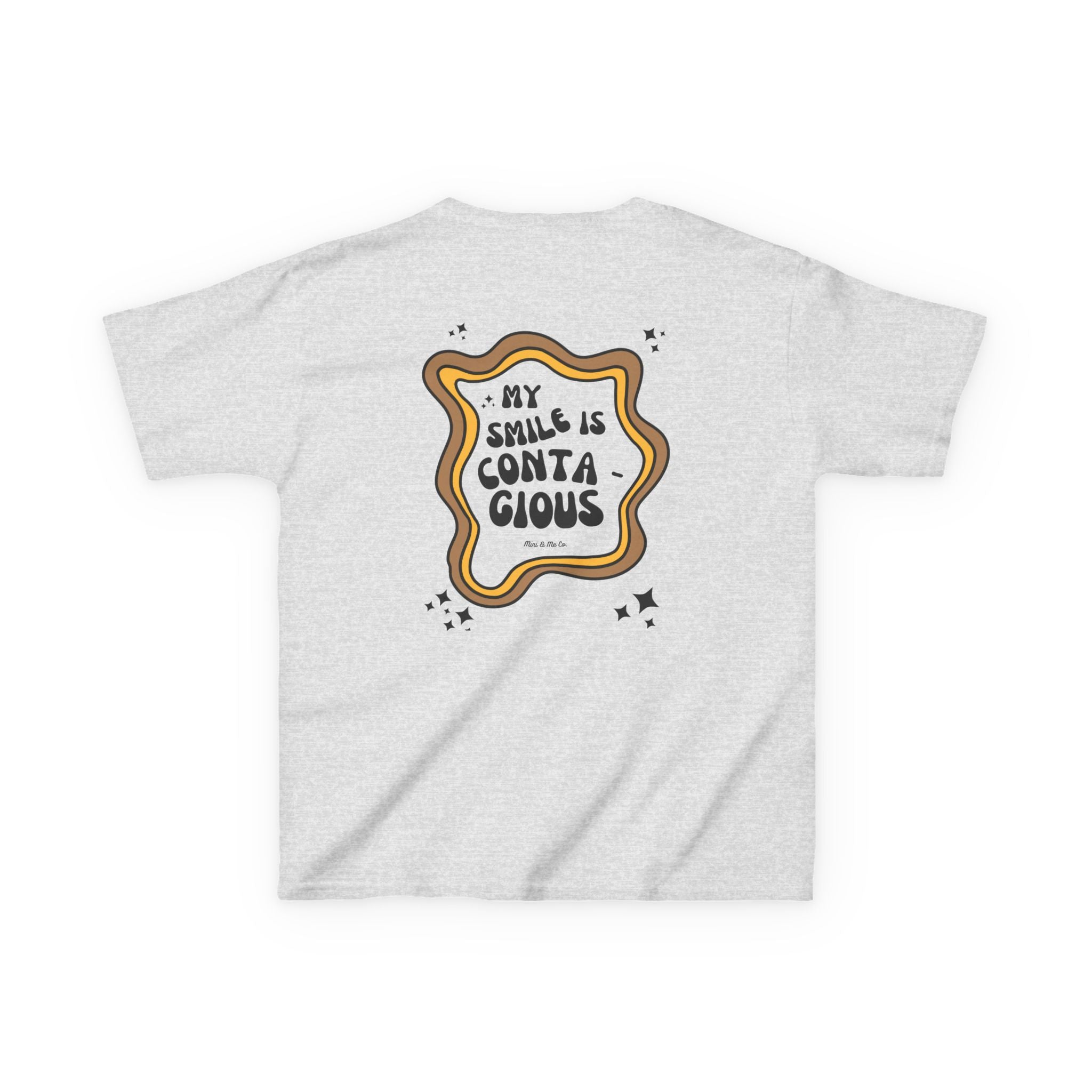 Kids Smile Graphic Crew Neck Tee